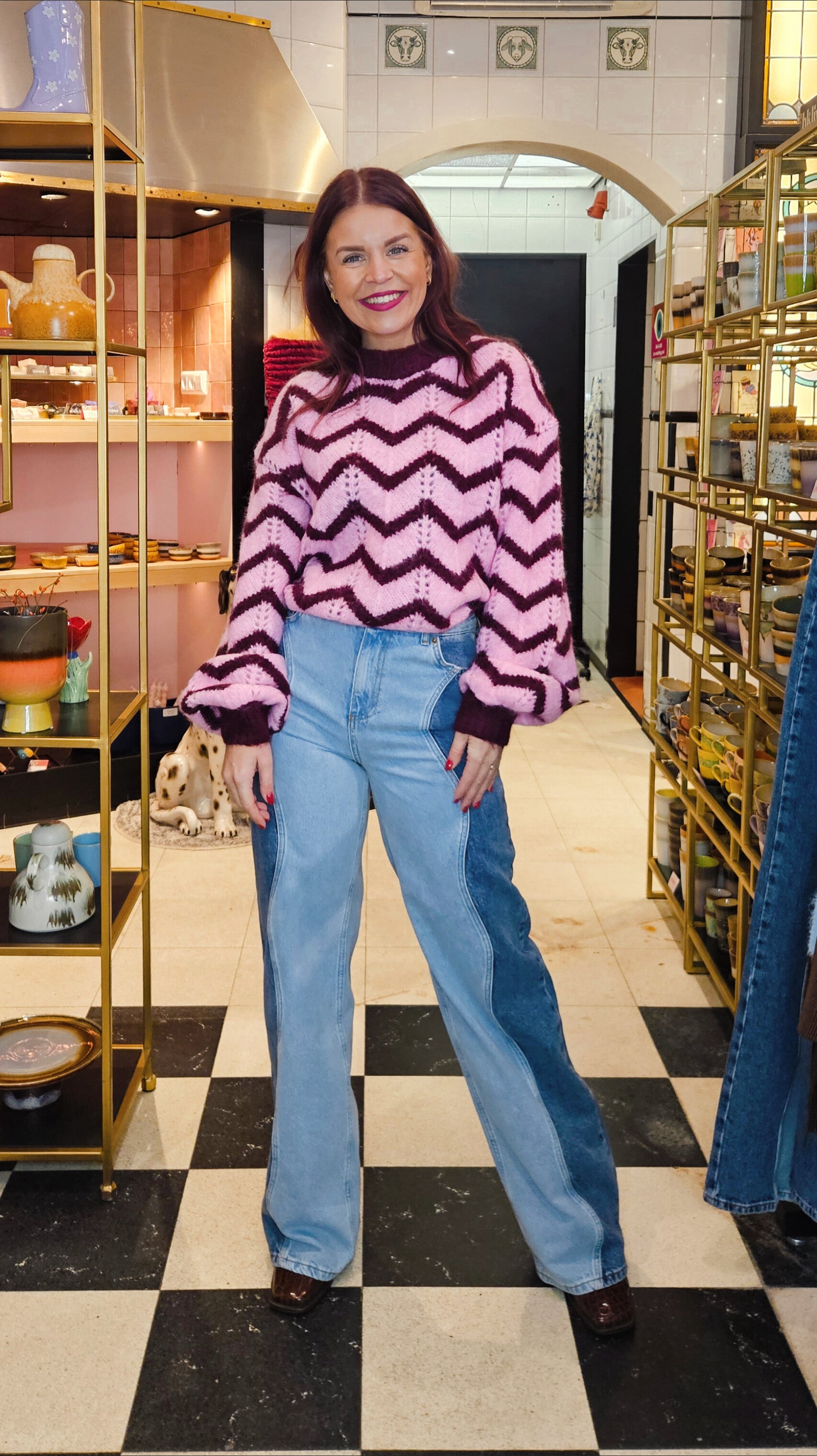 HARPER & YVE | YVE JEANS - LIGHT/ MID BLUE