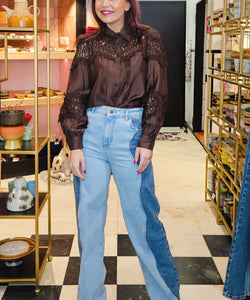 HARPER & YVE | YVE JEANS - LIGHT/ MID BLUE