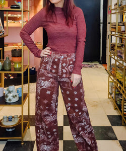 HARPER JEANS - BORDEAUX