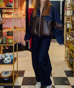 NOVA DENIM JACKET - BLUE