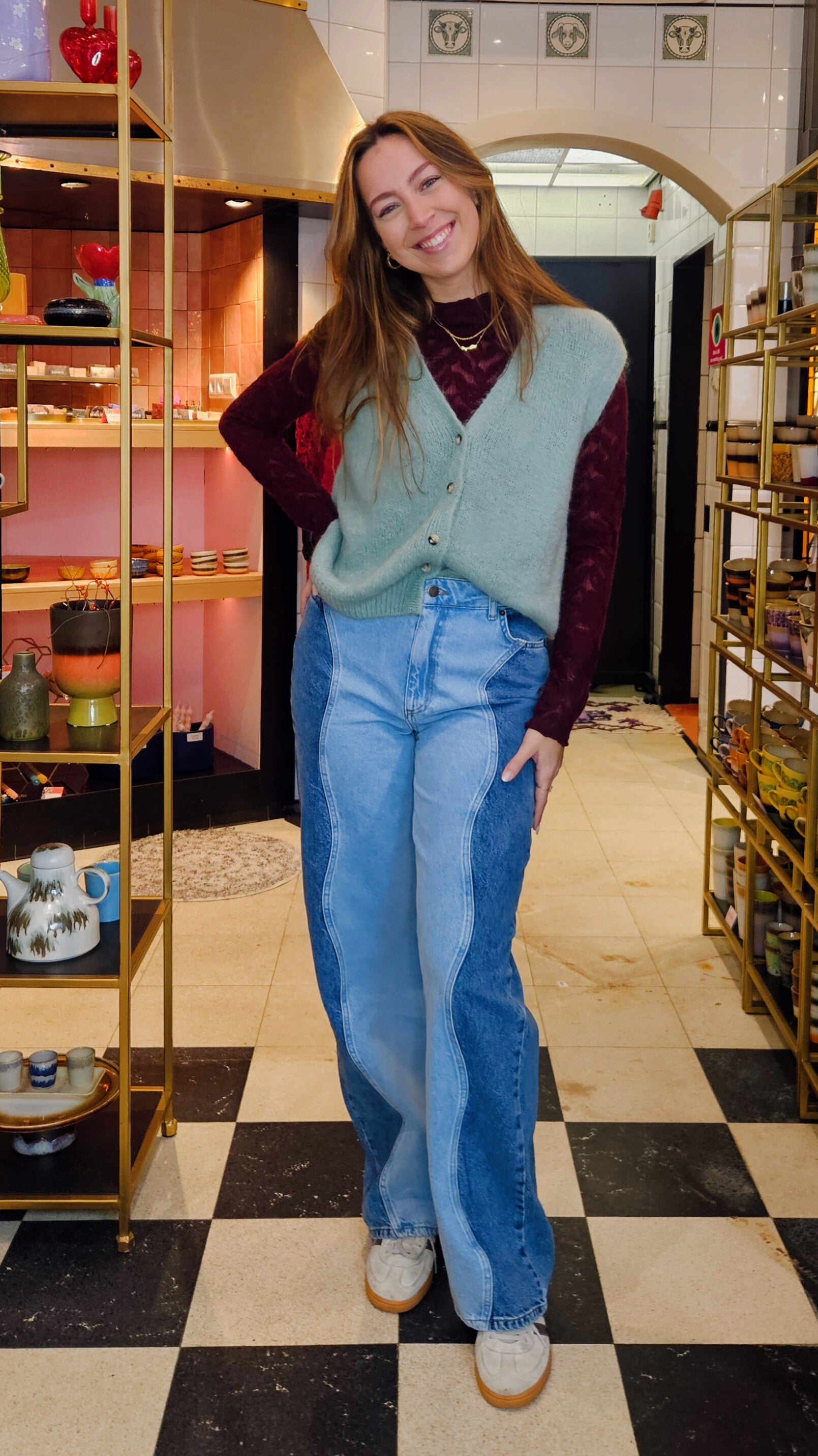 HARPER & YVE | YVE JEANS - LIGHT/ MID BLUE