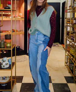 HARPER & YVE | YVE JEANS - LIGHT/ MID BLUE