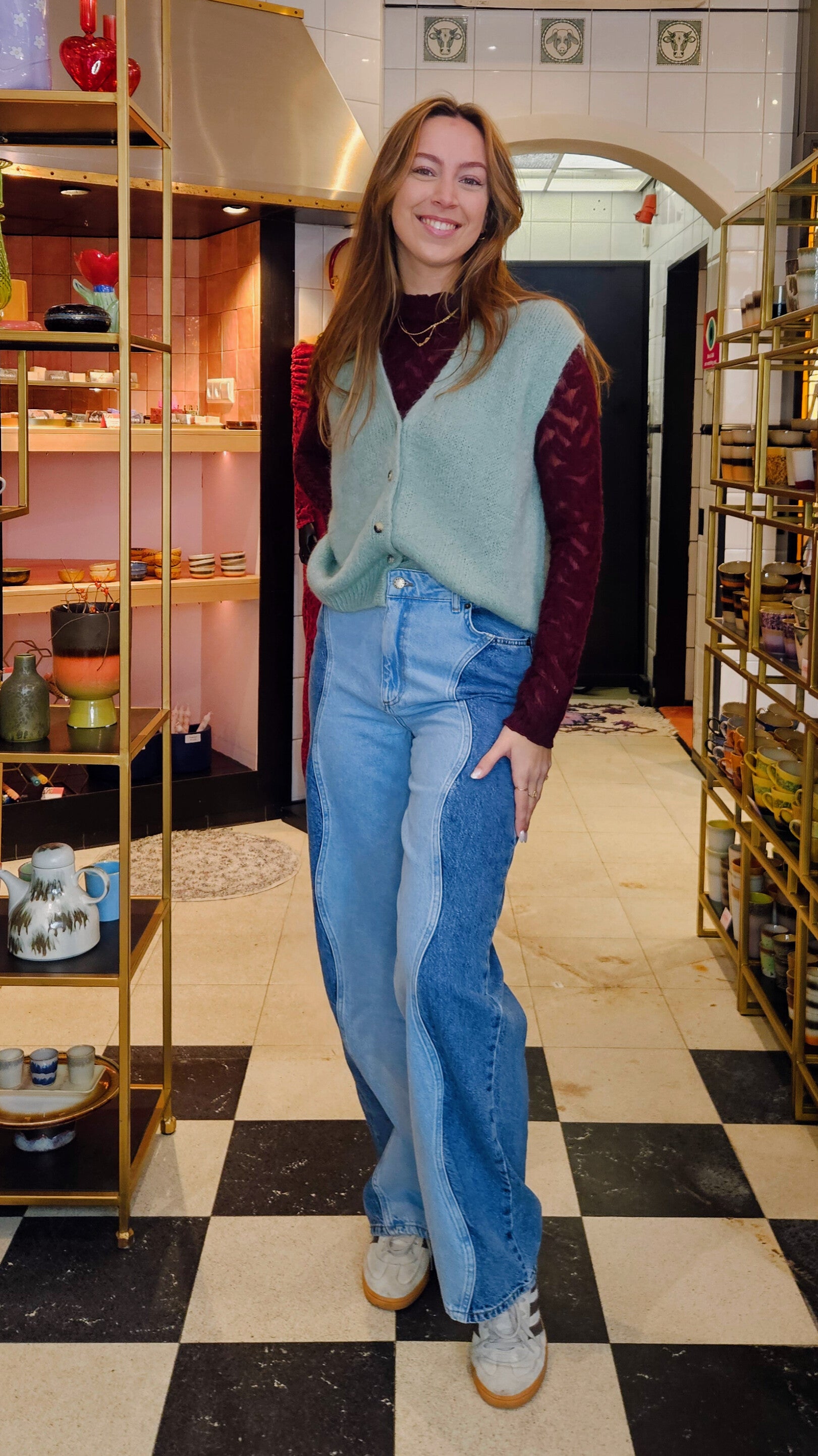 HARPER & YVE | YVE JEANS - LIGHT/ MID BLUE