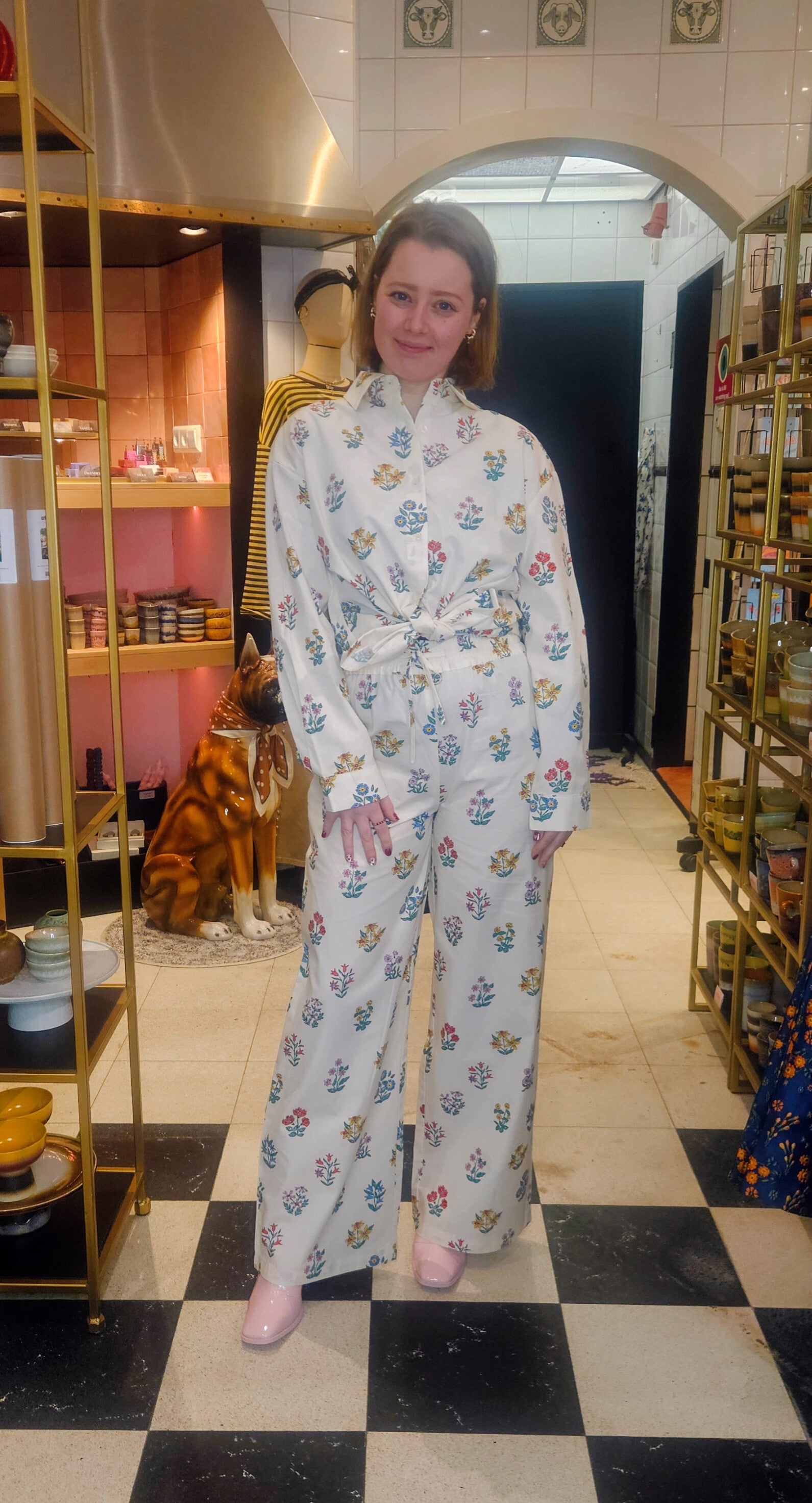 COMPAÑÍA FANTÁSTICA | GARDENER SL SHIRT - CREME