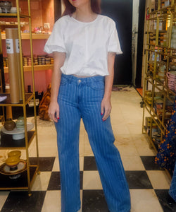 ABRIL CROP TOP - WHITE