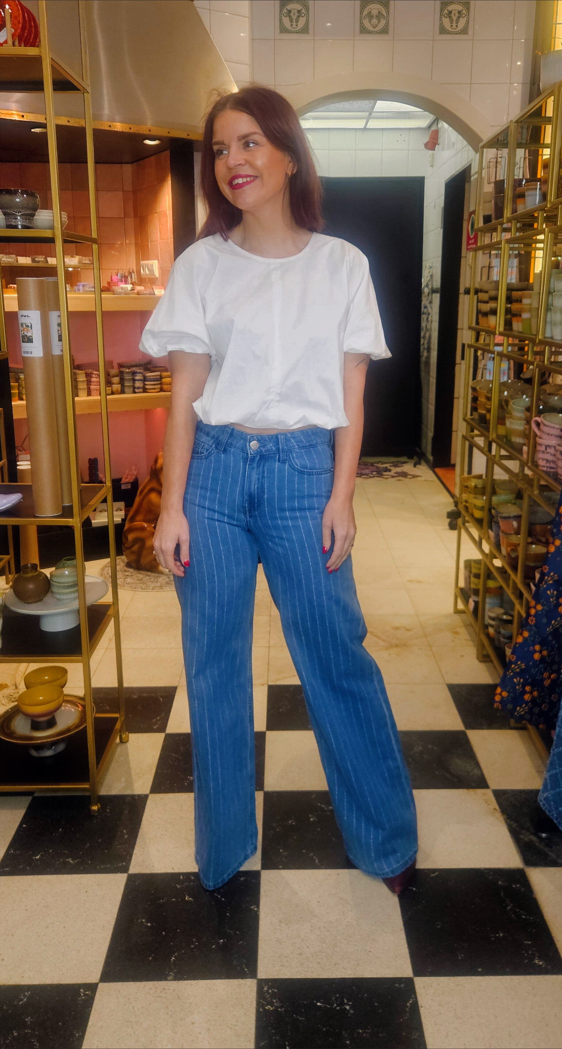 ABRIL CROP TOP - WHITE