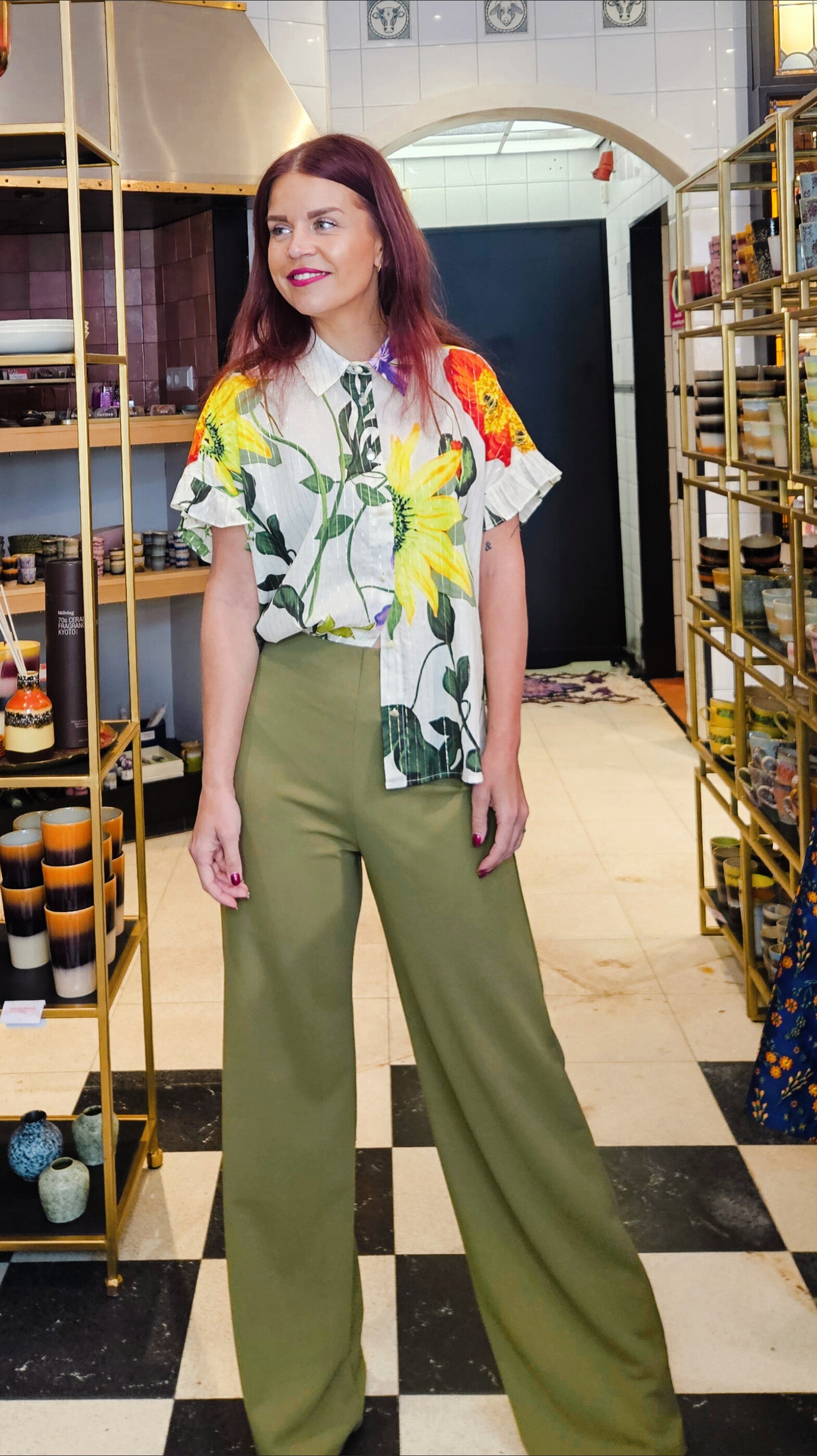 NEAT PANTS - MARTINI OLIVE