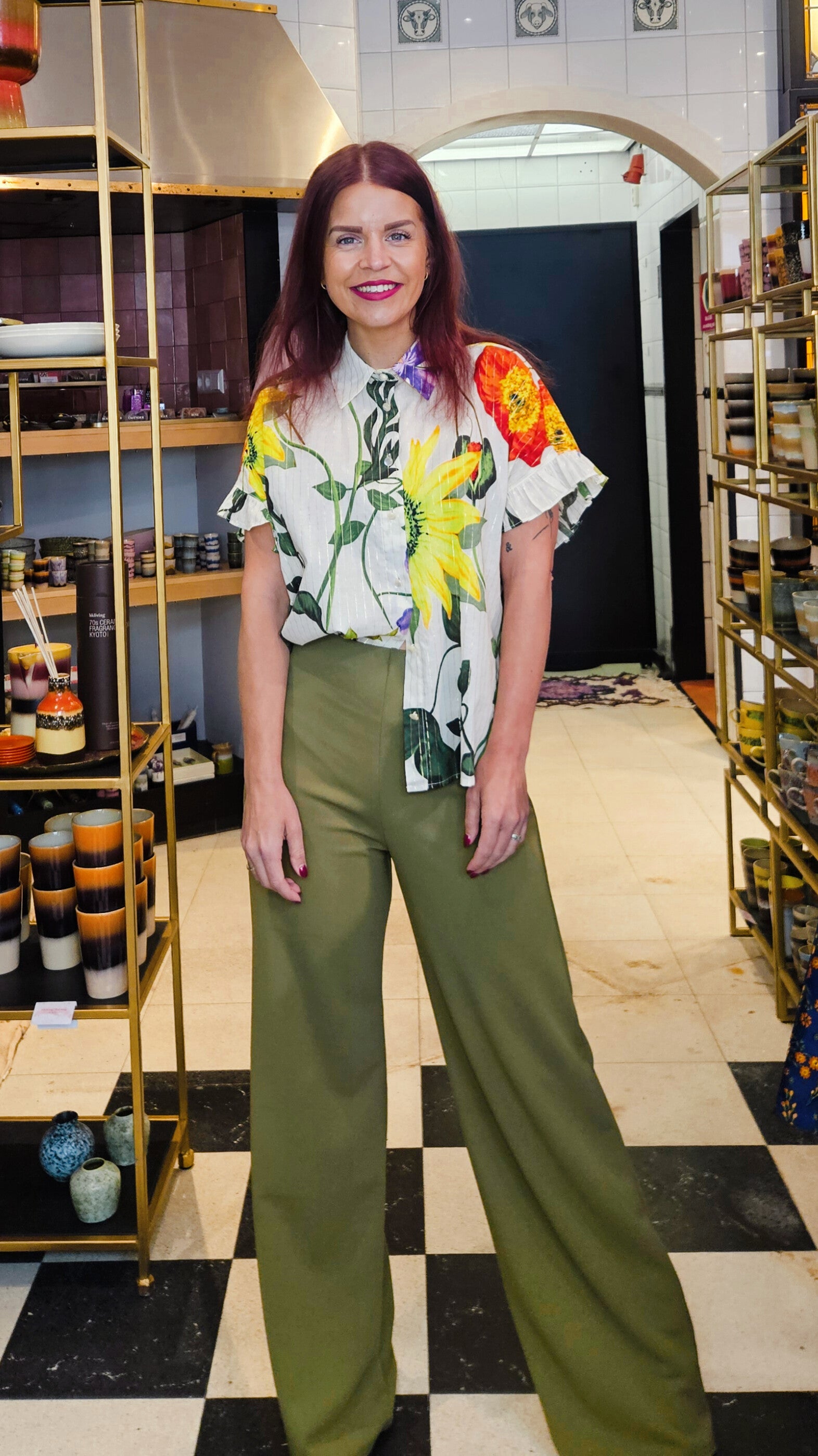 NEAT PANTS - MARTINI OLIVE