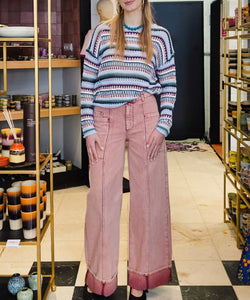 HARPER & YVE | MADELYNN JEANS - VINTAGE PINK