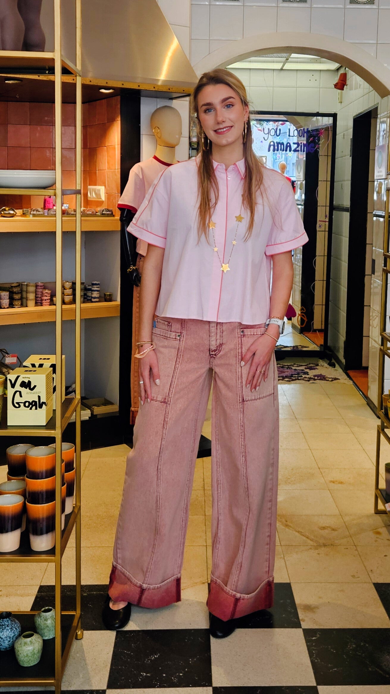HARPER & YVE | MADELYNN JEANS - VINTAGE PINK