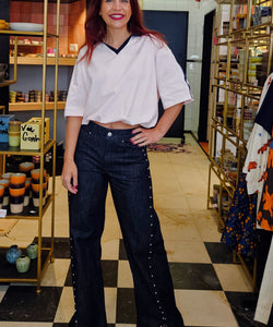 ALAIN JEANS - NAVY