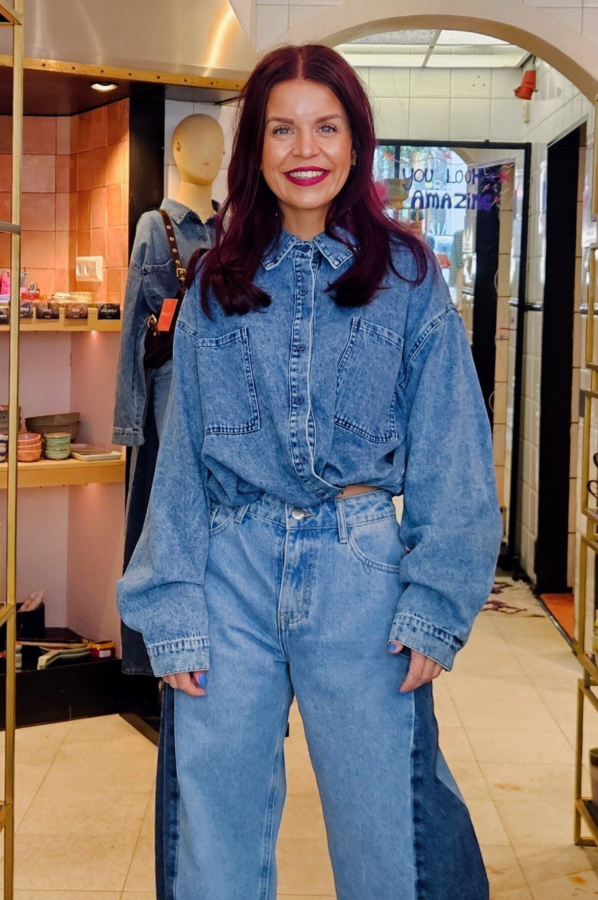 CHRIS DENIM JACKET - BLUE