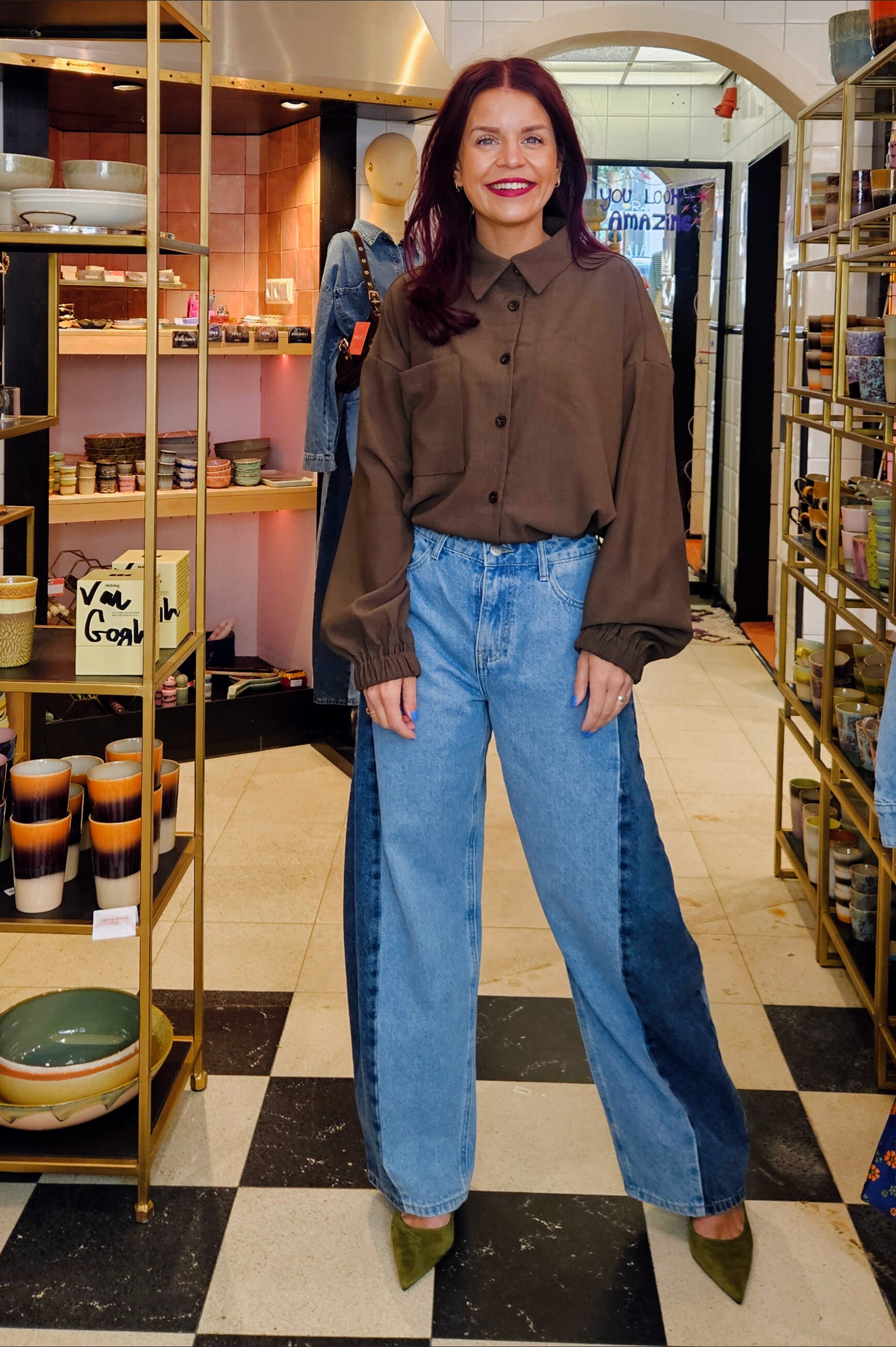 PUK JACKET - BROWN