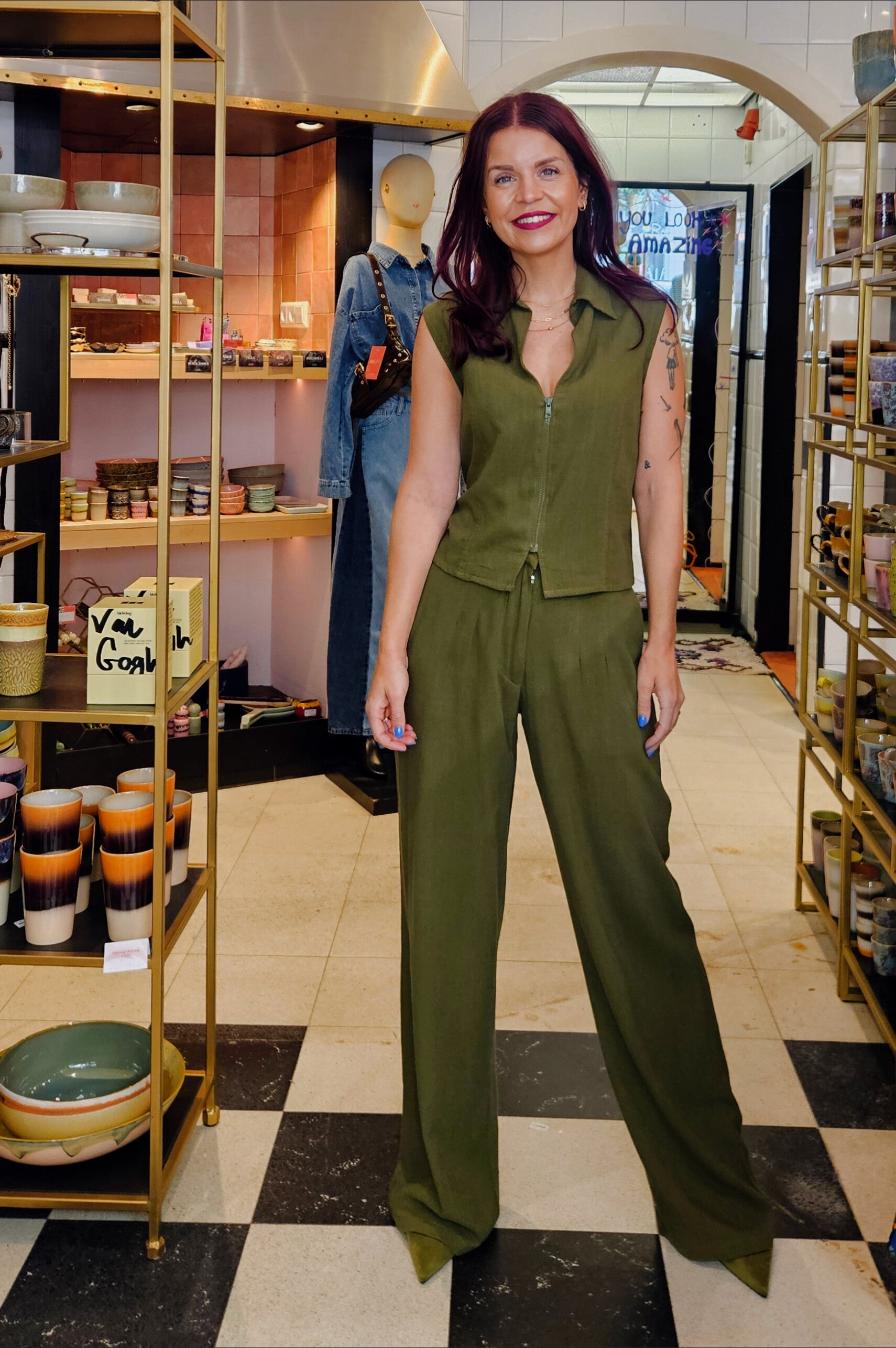 BOB & BILL | BERAWA ISELANA PANTS - BASIL