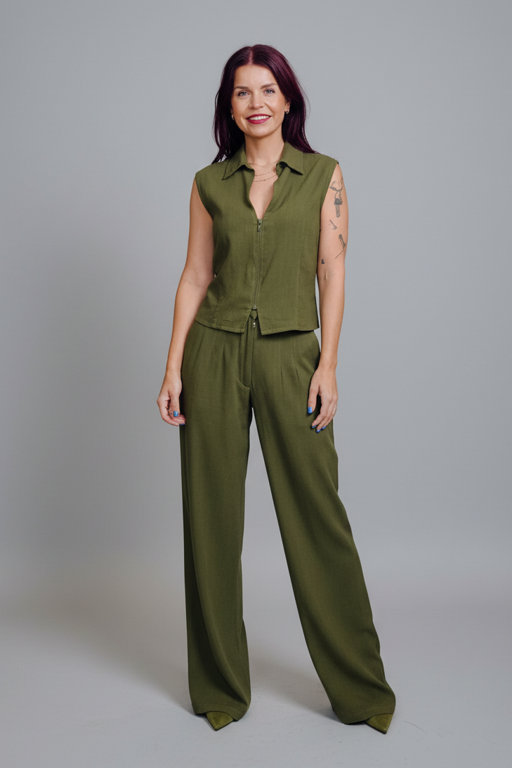BOB & BILL | BERAWA ISELANA PANTS - BASIL