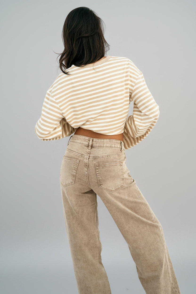 LOYS TALL JEANS - BEIGE