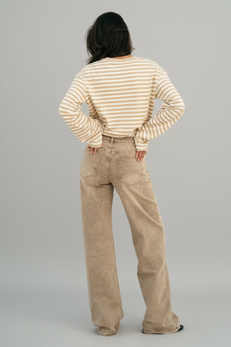 LOYS TALL JEANS - BEIGE