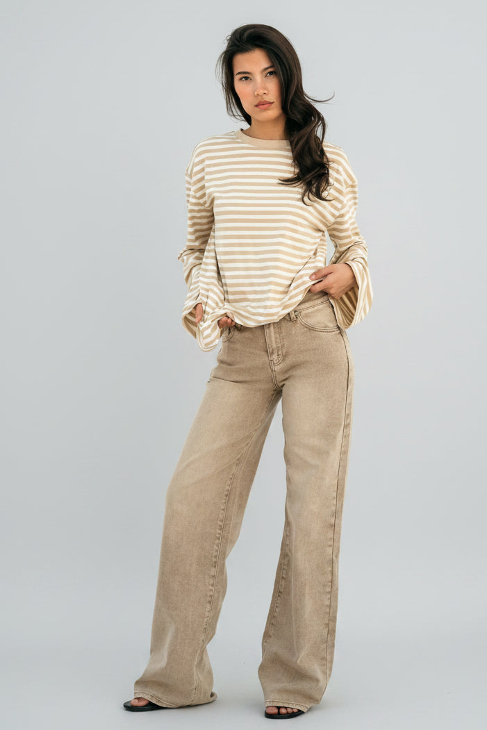 LOYS TALL JEANS - BEIGE
