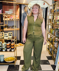 BOB & BILL | BERAWA ISELANA PANTS - BASIL