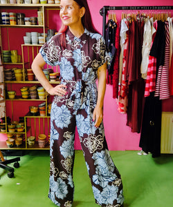 NICOTINA JUMPSUIT - BABY BLUE