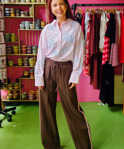NÜMPH | MELIA OVERSIZE SHIRT - PRISM PINK