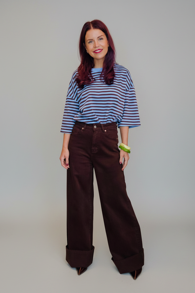 JOAN JEANS - BROWN