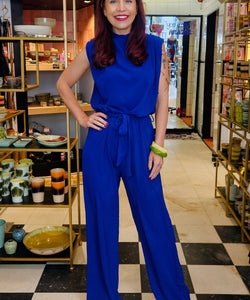 GUTO LS JUMPSUIT - COBALT