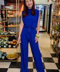 GUTO LS JUMPSUIT - COBALT