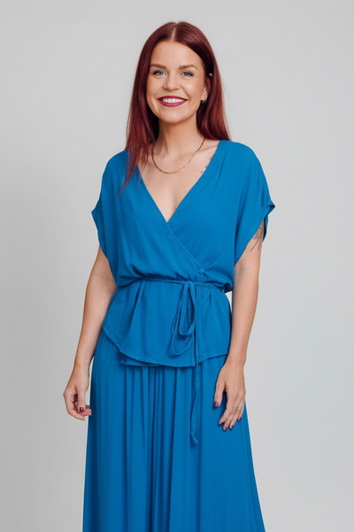 BOB & BILL | BERAWA MAQUITTA TOP - TEAL