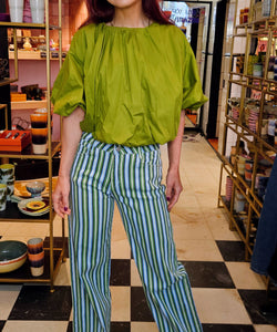 BEERTJE BLOUSE -GREEN