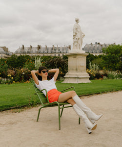 PHENELOPE HEELED BOOTS - BEIGE