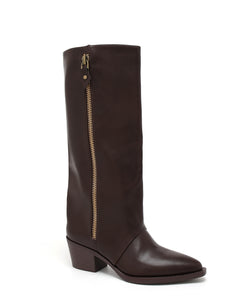 ELLA BOOTS - BROWN