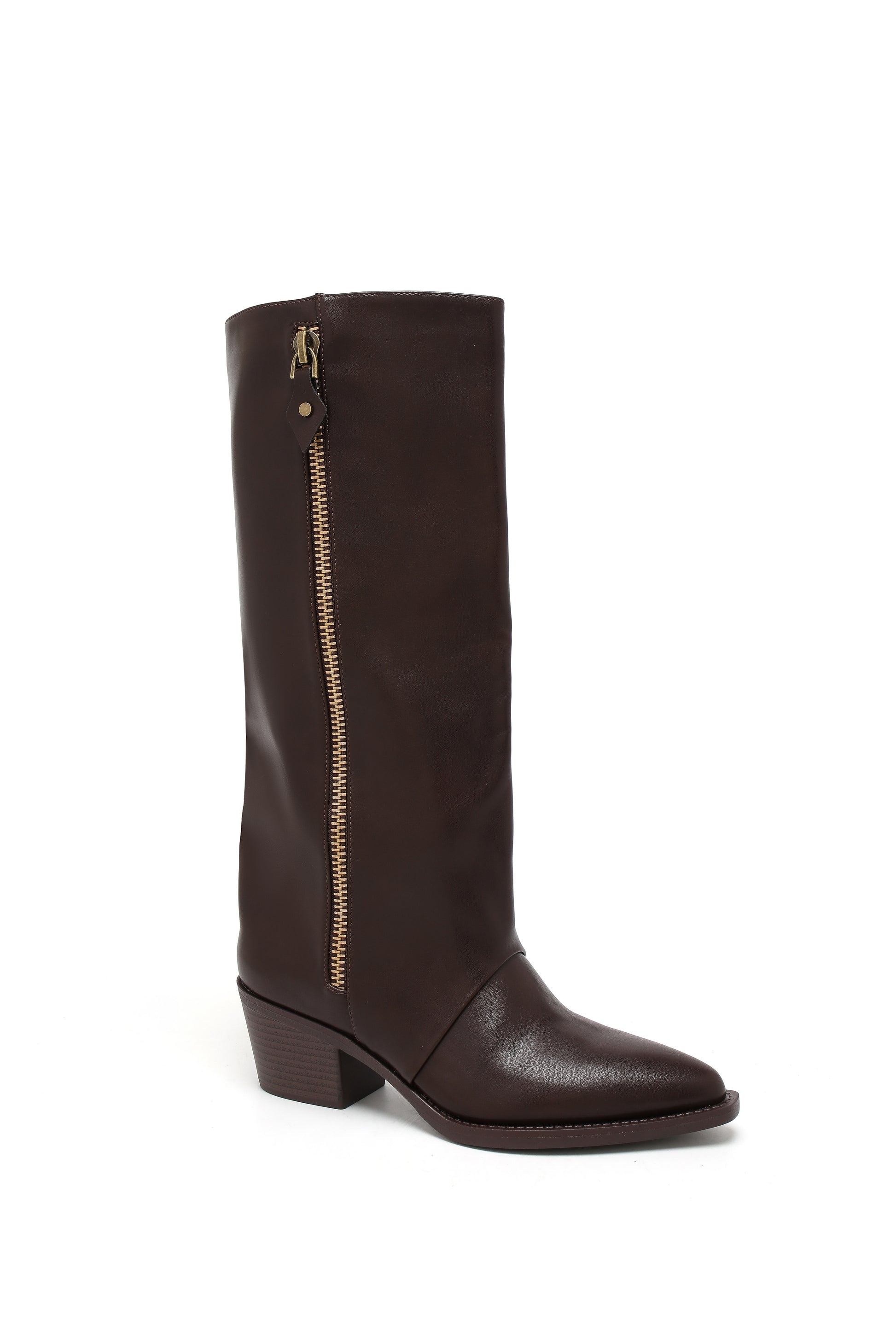 ELLA BOOTS - BROWN