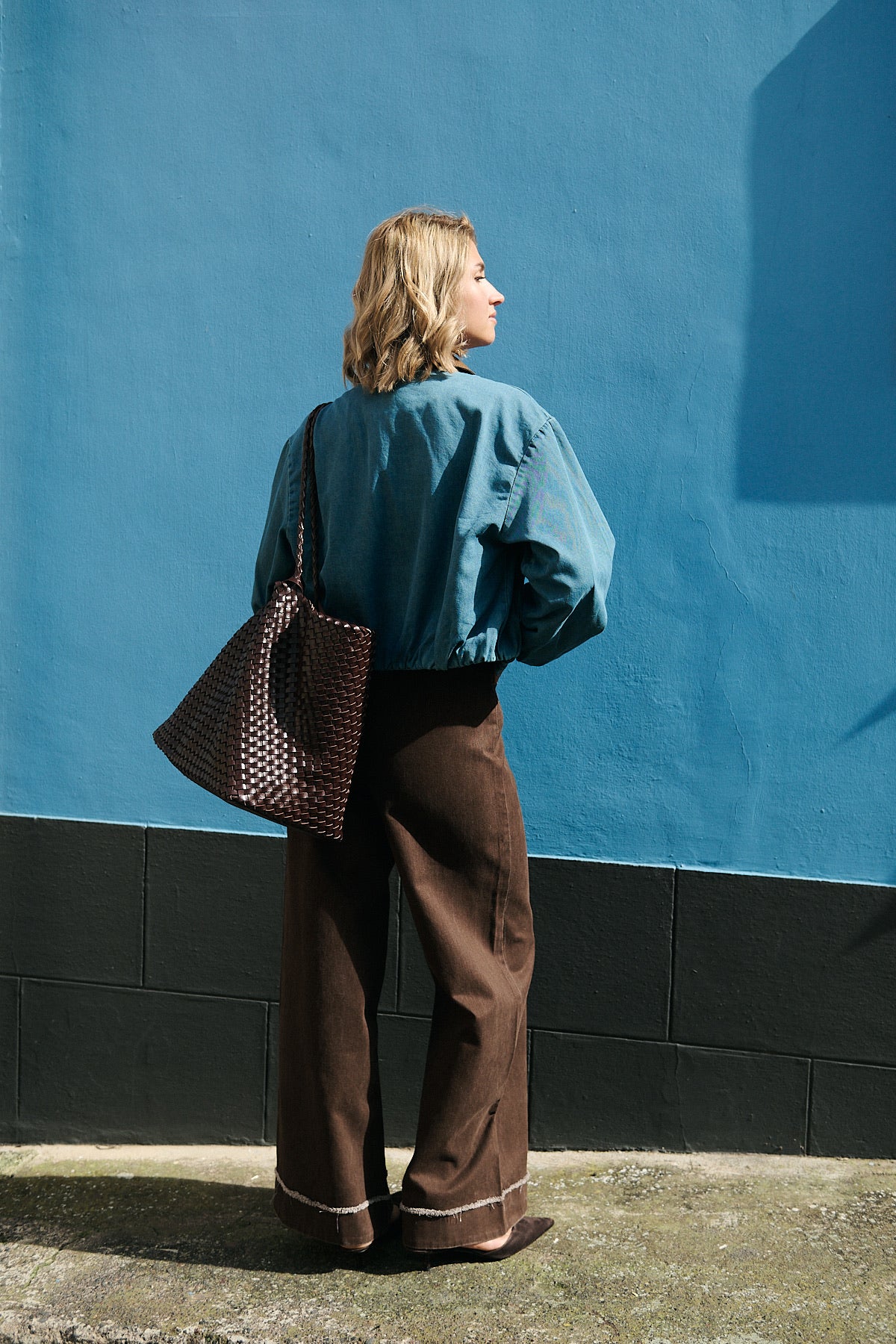 NOVA DENIM JACKET - BLUE