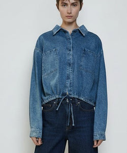 CHRIS DENIM JACKET - BLUE