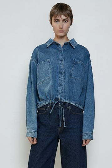 CHRIS DENIM JACKET - BLUE