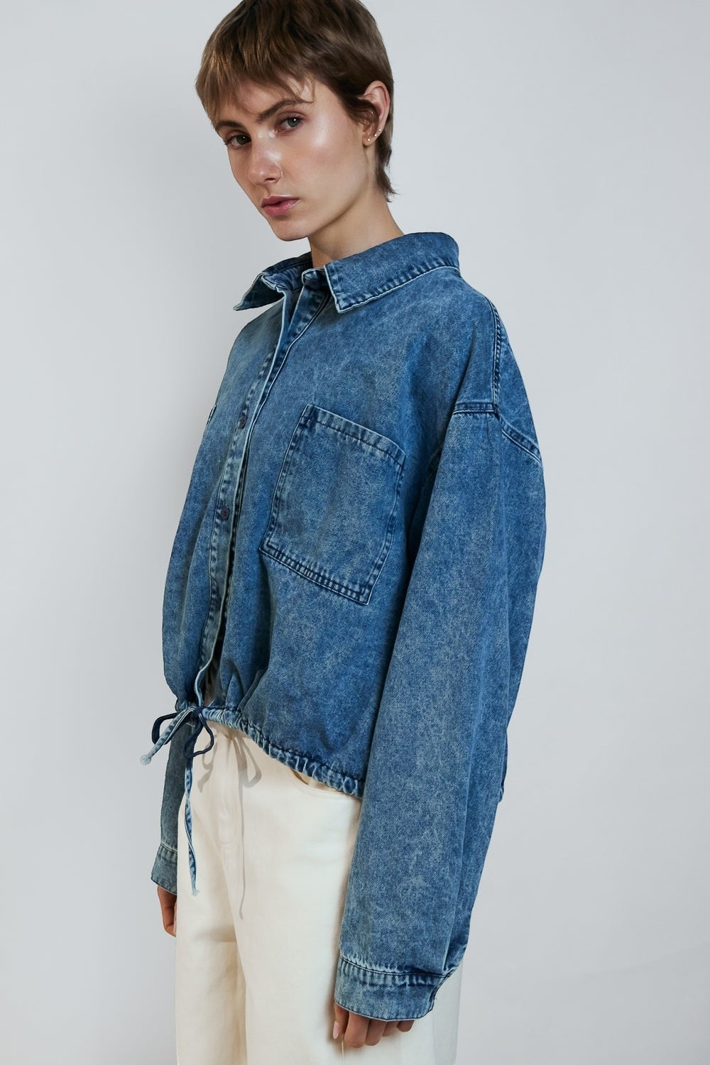 CHRIS DENIM JACKET - BLUE