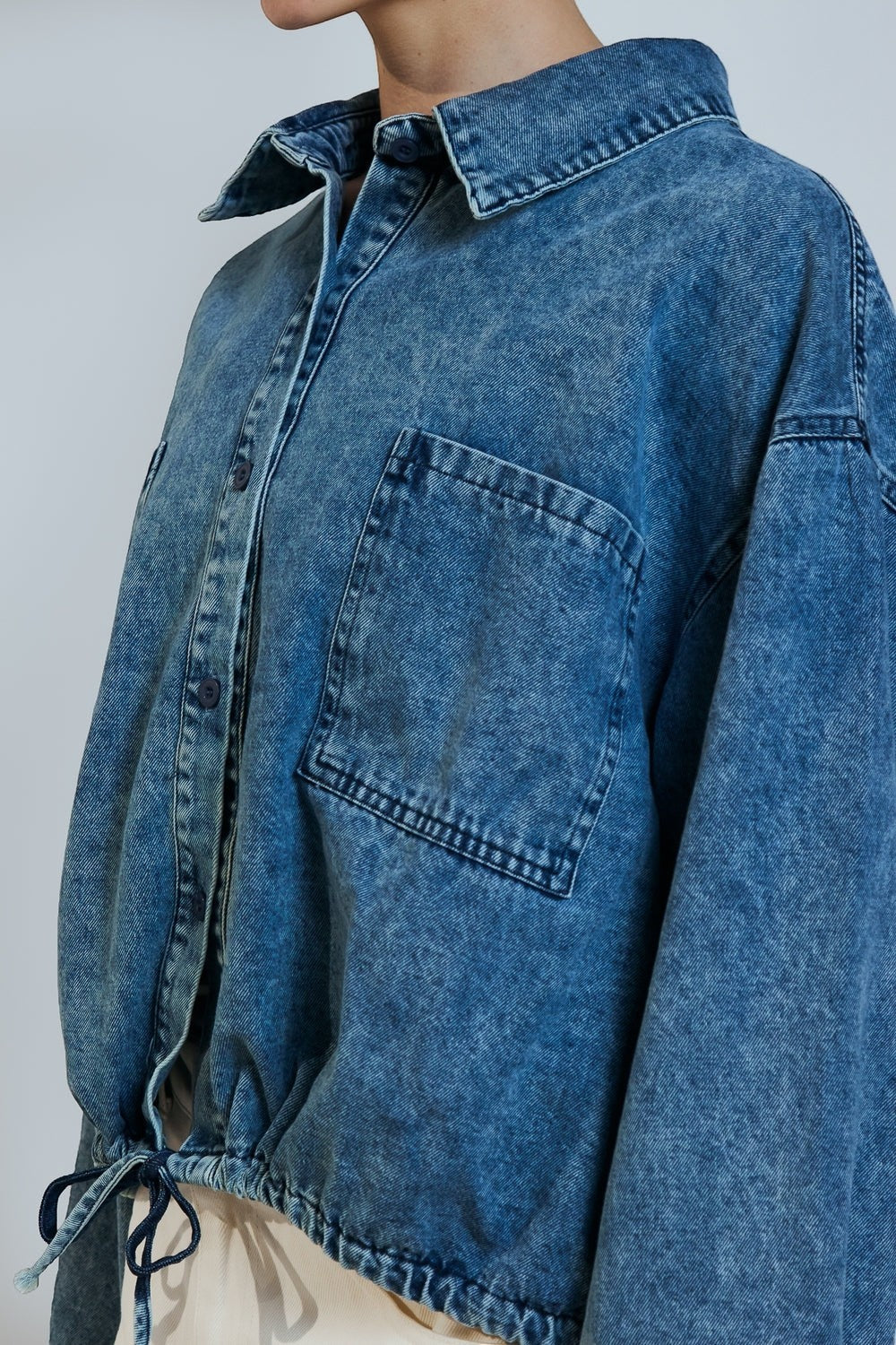 CHRIS DENIM JACKET - BLUE