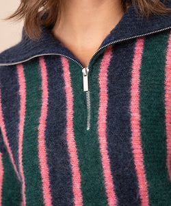 LOEKIE STRIPED PULLOVER - MULTI