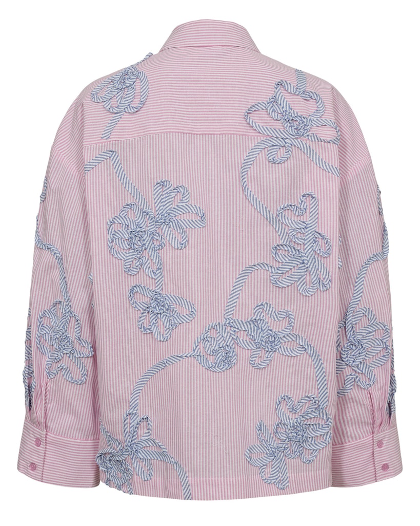 NÜMPH | MELIA OVERSIZE SHIRT - PRISM PINK