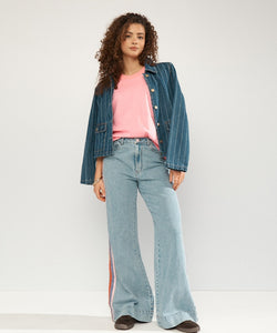 NÜMPH | MALAGA HR WIDE JEANS - LIGHT BLUE DENIM