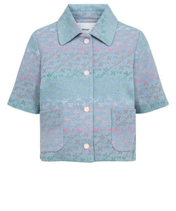 NÜMPH | SANNIE SS BLAZER - MEDIUM BLUE DENIM