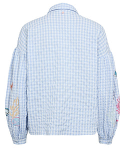NÜMPH | SURFER SHIRT- PLACID BLUE