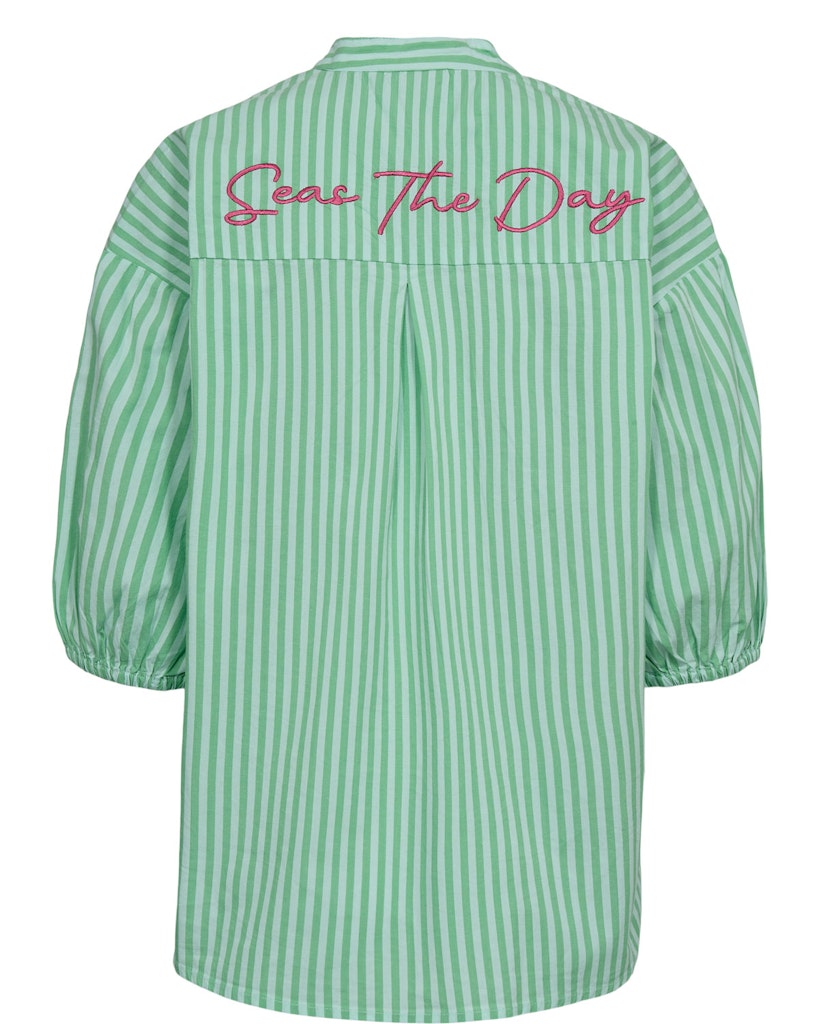 NÜMPH | SEANNE SHIRT - ABSINTHE GREEN