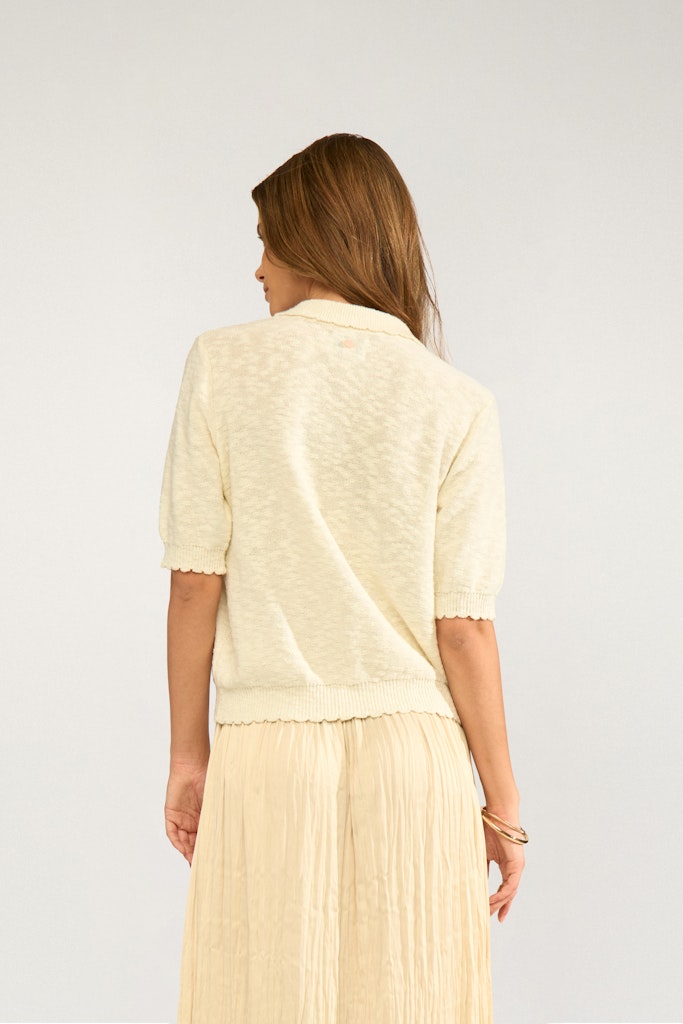 NÜMPH | SEANNA CARDIGAN - CLOUD DANCER
