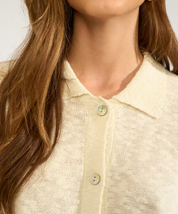 NÜMPH | SEANNA CARDIGAN - CLOUD DANCER