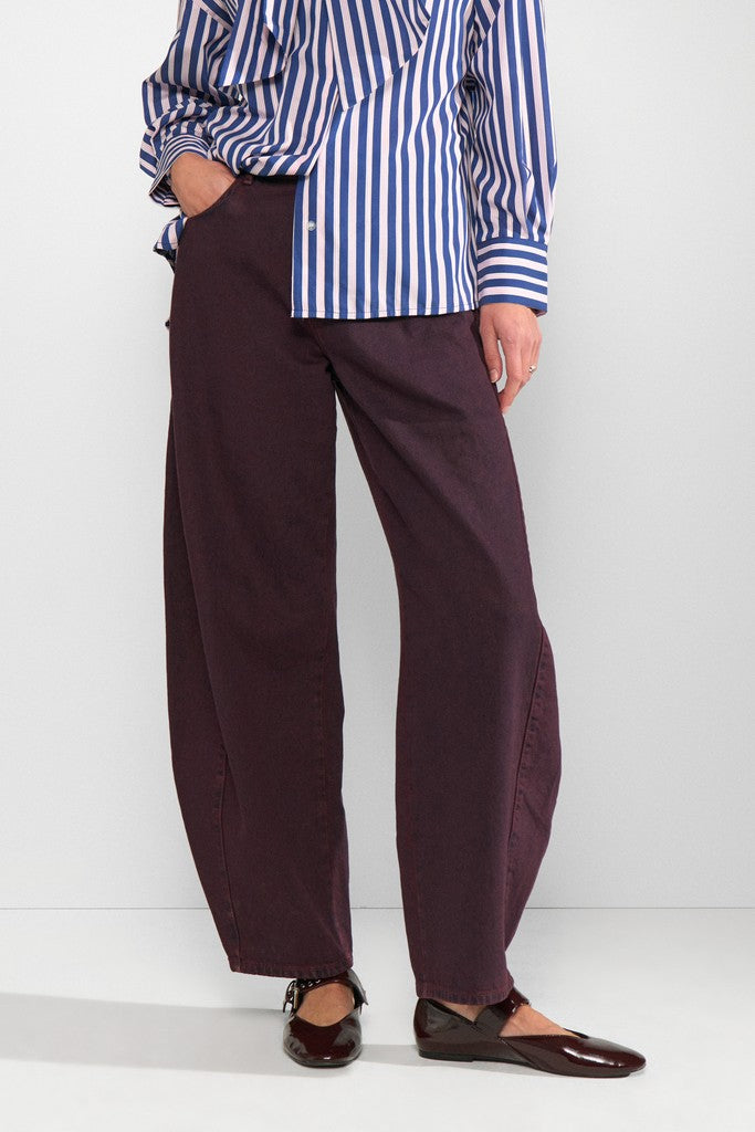NÜMPH | AMSTERDAM HR BARREL JEANS - FIG