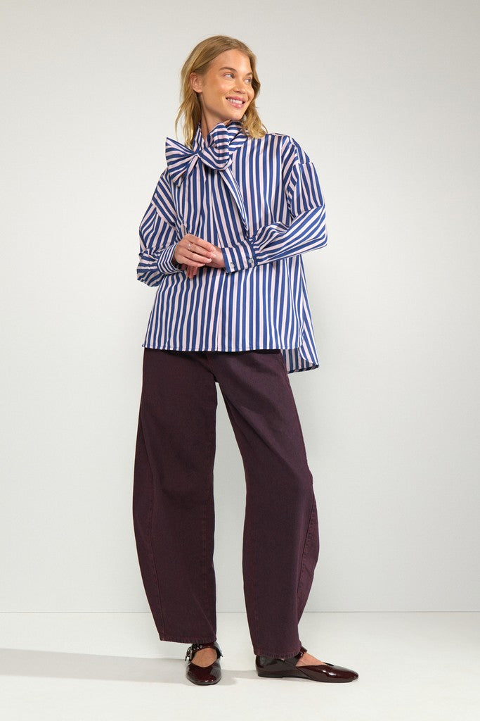 NÜMPH | AMSTERDAM HR BARREL JEANS - FIG