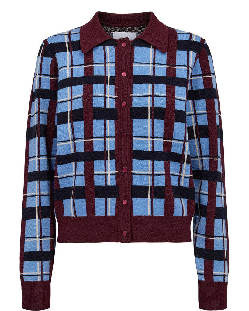 NÜMPH | SISLA CARDIGAN - AZURINE