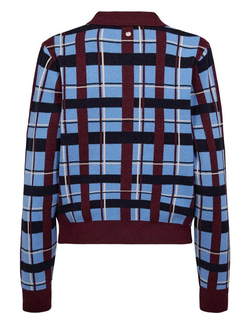 NÜMPH | SISLA CARDIGAN - AZURINE